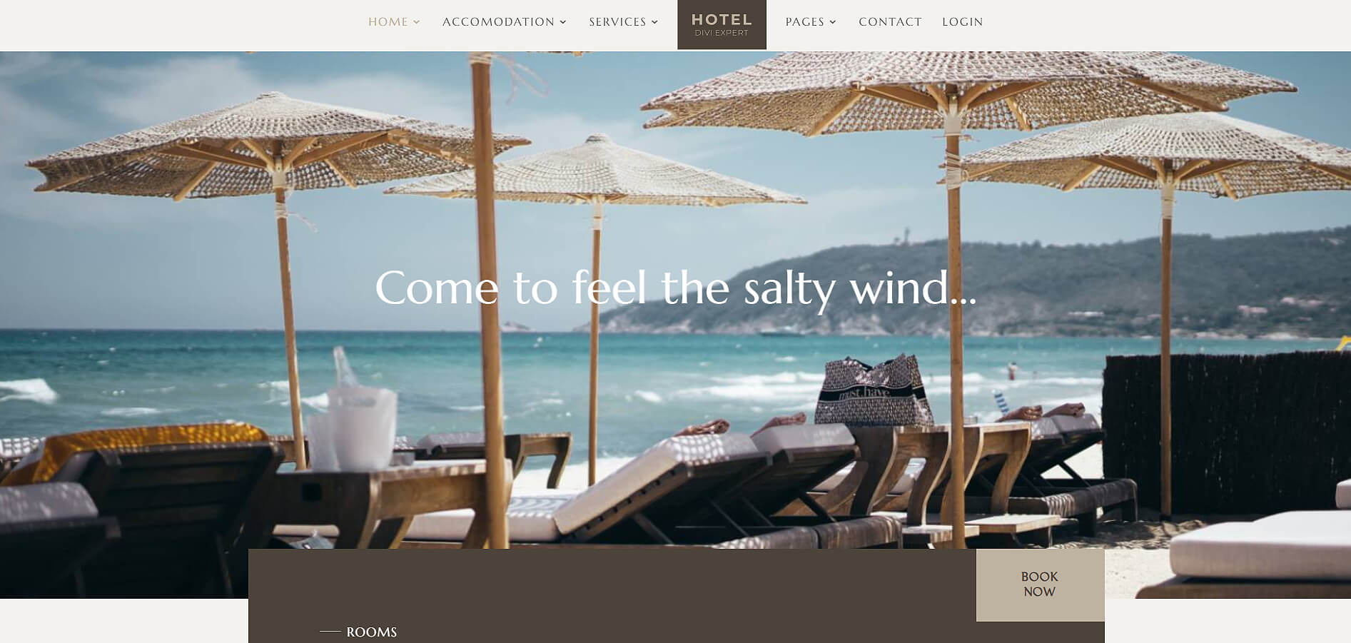 Hotel Divi Child Theme made by Divi.Expert